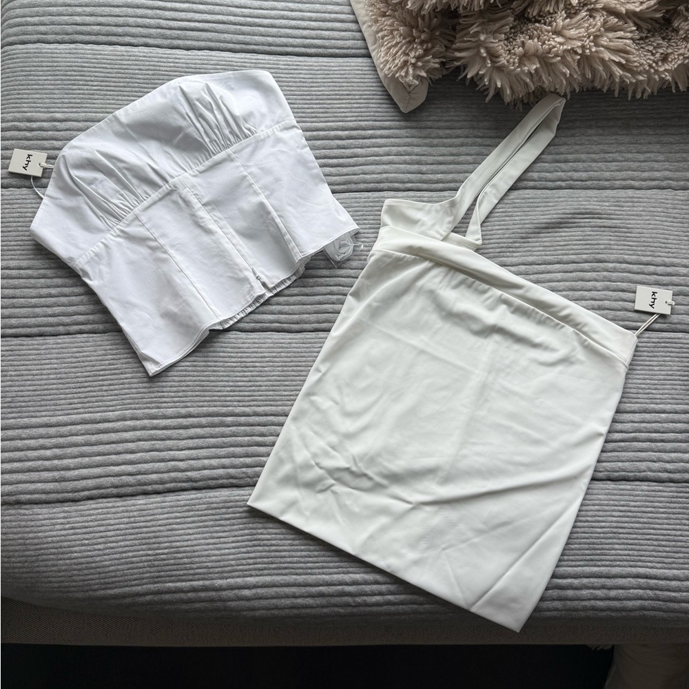 NWT 🤍 Kylie Jenner (KHY) TWO TOPS FOR ONE